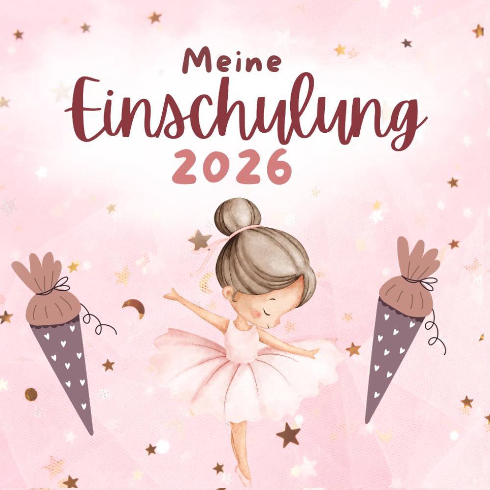 Einschulung Erinnerungsbuch – Mein 1. Schultag:: | Erinnerungsbuch Einschulung 1. Klasse | Schulanfang Geschenk für Kinder (Schultüte) - ... Erinnerungsbuch - verschiedene Motive)