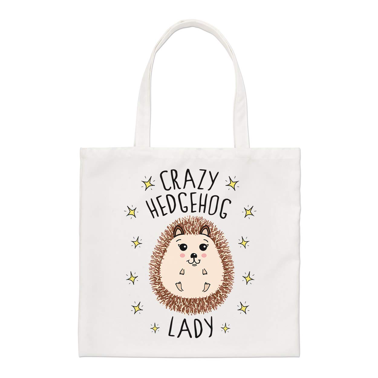 Crazy Hedgehog Lady Regular Tote Bag