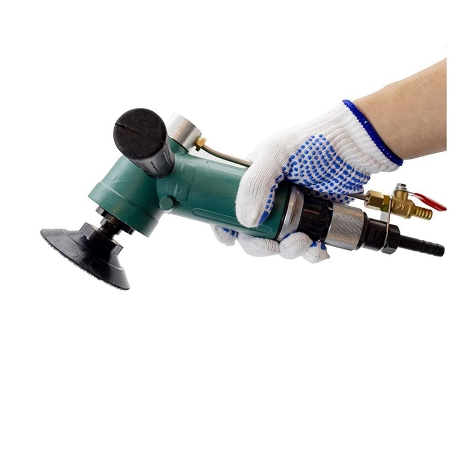 Sdgbcxd One Color Stone Polishing Machine, Wet Air Stone Polishers Pneumatic Water Grinders 10000Rpm Air-Powered Sander For Concrete Granite For Polishing Marble