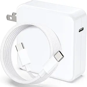 Mac Book Pro Charger, 100W USB C Charger Fast Charger Compatible with USB C Port MacBook Pro/MacBook Air 16, 15, 14, 13 Inch, ipad Pro, iPhone, Samsung Galaxy and All USB C Device
