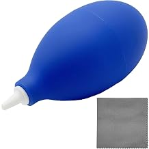2 in 1 Watch Repair Tool Kit with Air Duster, Air Blower Dust Blaster and 18CM Cleaning Cloth for Watch, Keyboard, Cameras Lens Cleaning