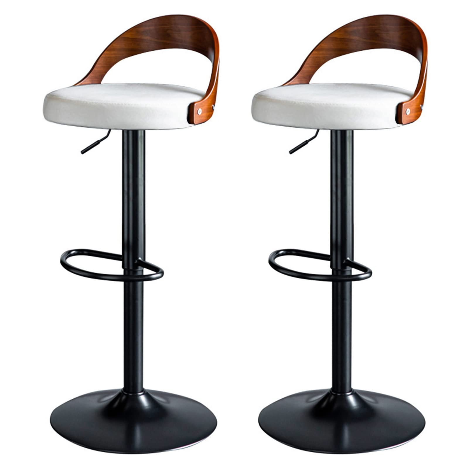 Tabourets de bar ronds réglables lot de 2 pour soulager votre dos