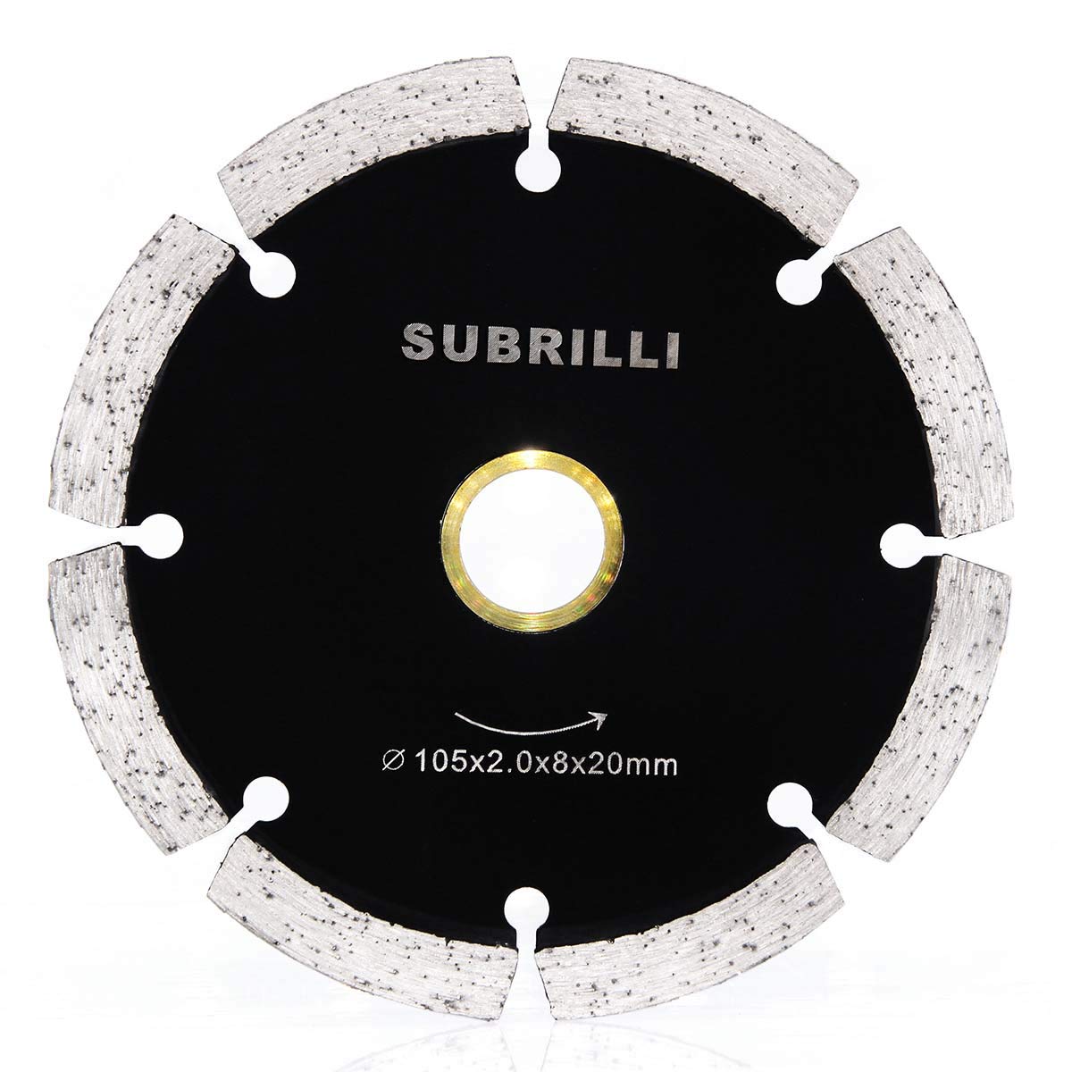 Dry/Wet 7" Diamond Saw Blades Cutting Disc for Granite Concrete Stone Brick Masonry General Purpose