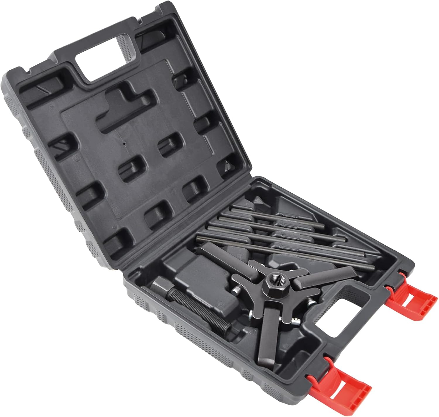Harmonic Balancer Puller Kit,Harmonic Balancer Damper Pulley Remove Extractor Kit, Adjustable3-Jaw Puller Set for Removing Harmonic Dampers & Balancers