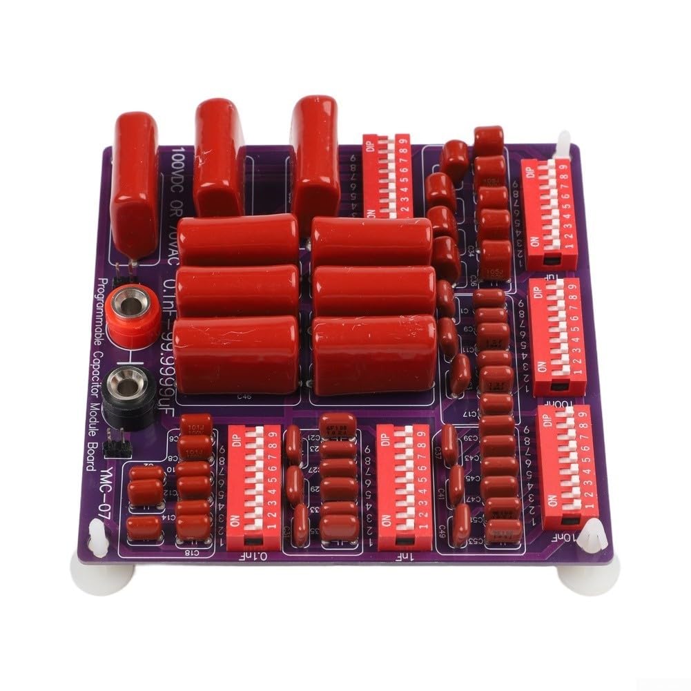 Test de filtre d'alimentation audio par condensateur programmable et boîte de décennie 6 étapes