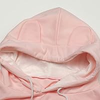 Vista 4 de Sudadera de manga larga con capucha para cachorros y gatos, perros y canguro, Gris