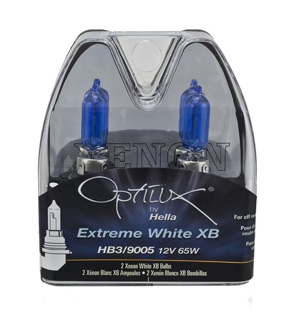 HELLA H71071402 Optilux XB Series 9005 Xenon White Halogen Bulbs, 12V, 65W, 2 Pack by Hella - Image 2