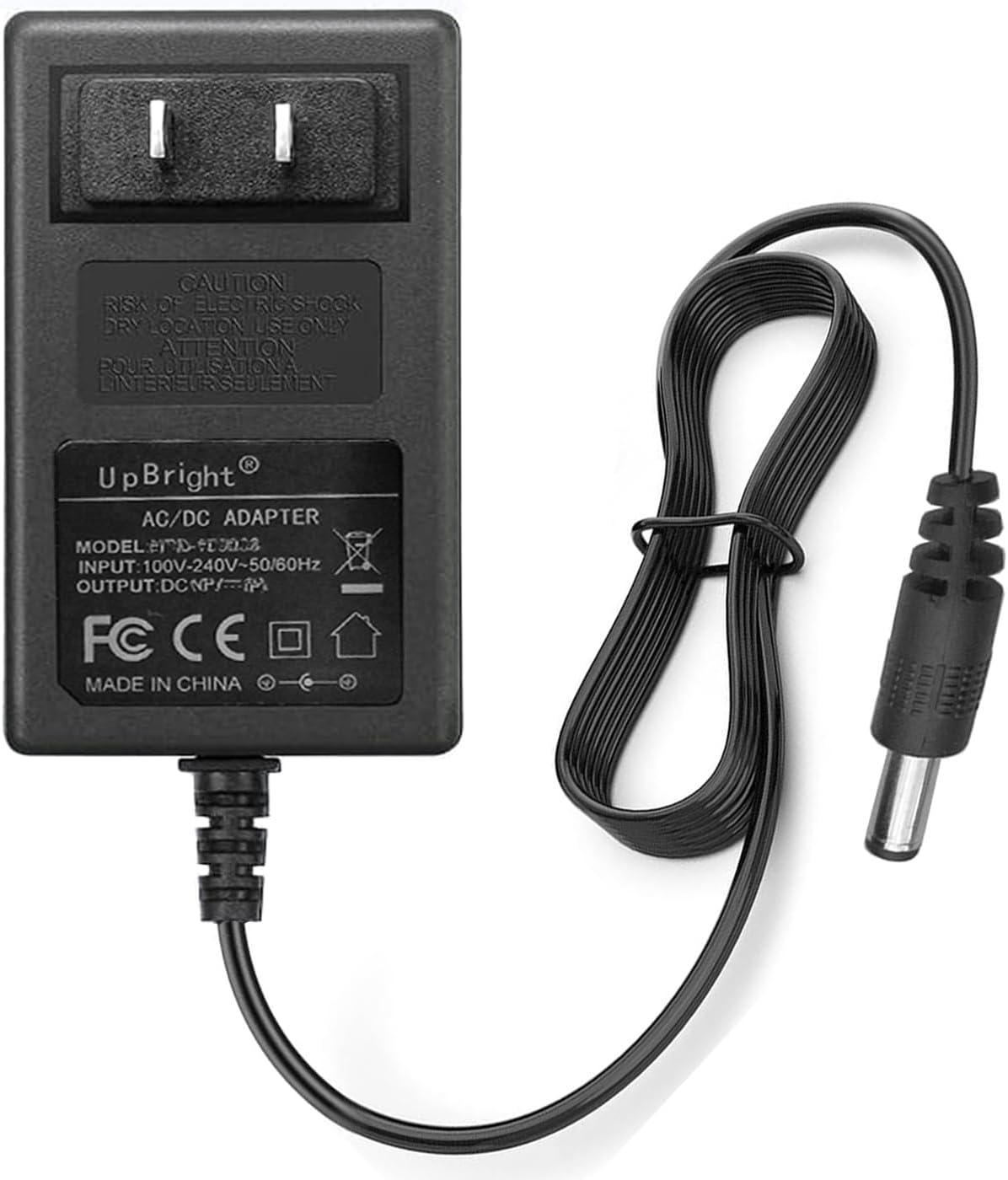 UpBright 12V AC/DC Adapter Compatible with Donner DDP-80 EC3201 DDP-90 DDP-200 EC3008 DDP-300 EC3050 Plus EC6676 88-Key Weighted Electric Keyboard Beginner Digital Piano 12VDC 3A Power Supply Charger