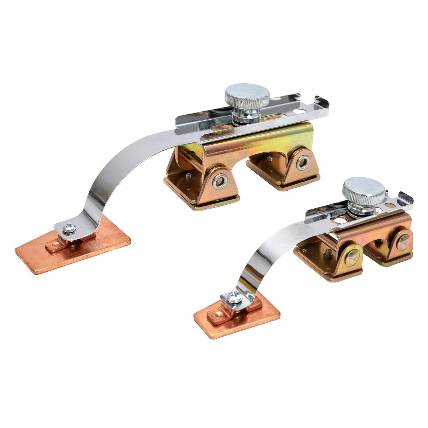 Strong Hand Tools Large Hole Plug Magnet for Plug Welds, Pivoting Magnetic V-Pad Base, Copper Backing Pad, Spring-Loaded Arm, 8.9 in. Long, AGK450 — Amazon image 3