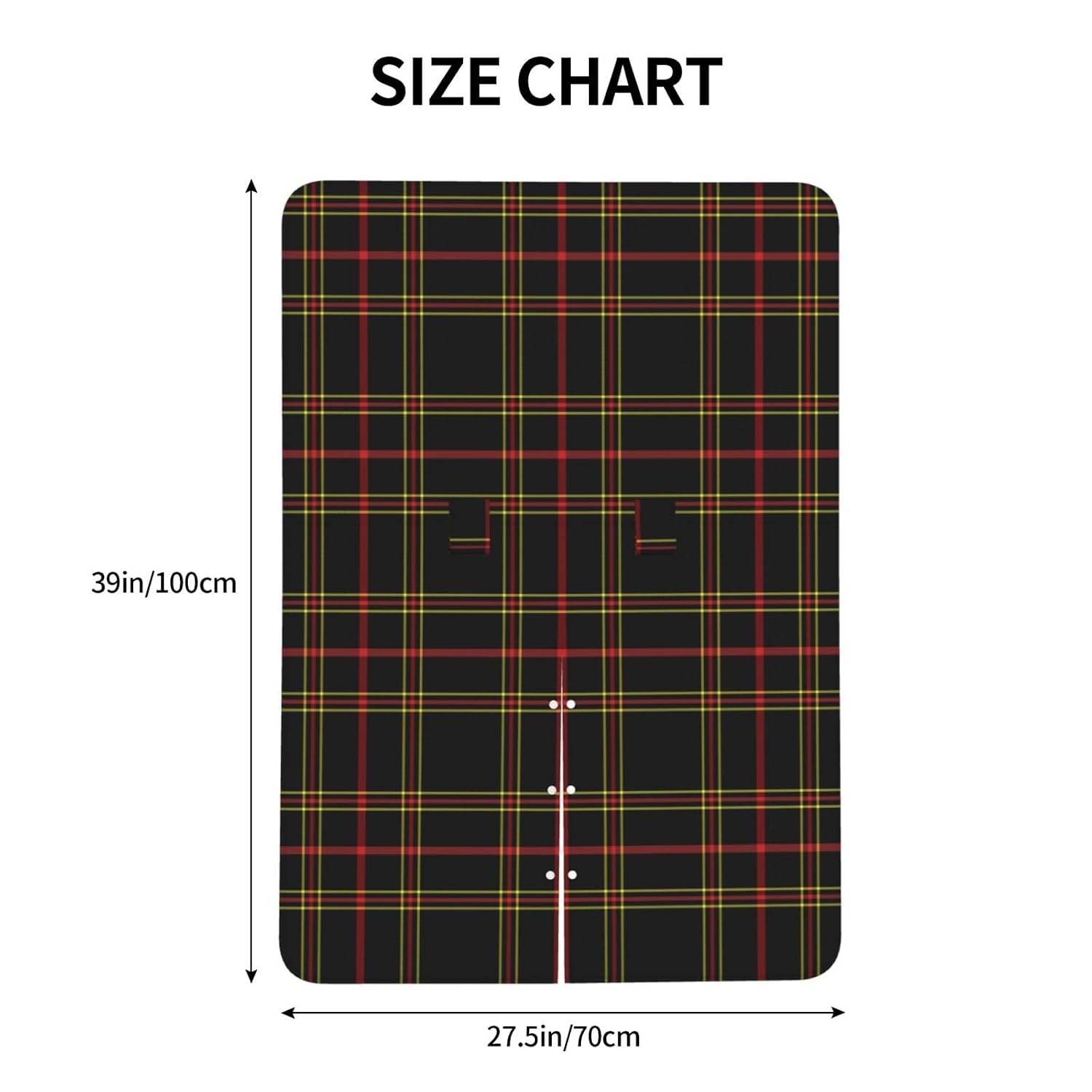 Tartan Plaid Pattern Scottish Cage Baby Car Seat Cover & Breastfeeding Nursing Cover - Breathable Stretch Fabric Multi-Use Nursing Cover for Breastfeeding