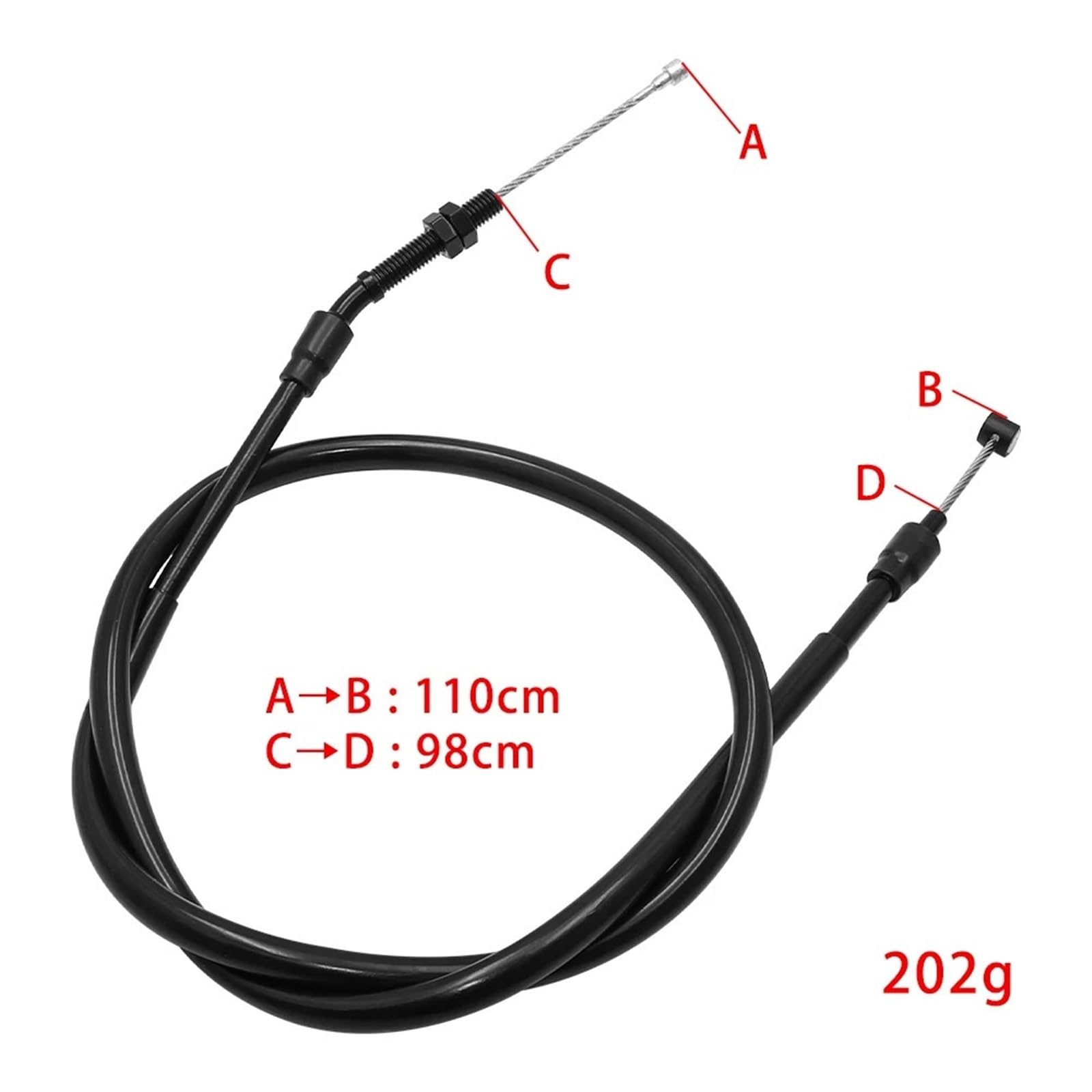 Cavi trasmissione Adatto per BMW F750GS F850GS F850 GS Adv F900XR 2016-2025 Cavo frizione in acciaio inossidabile 32738405175