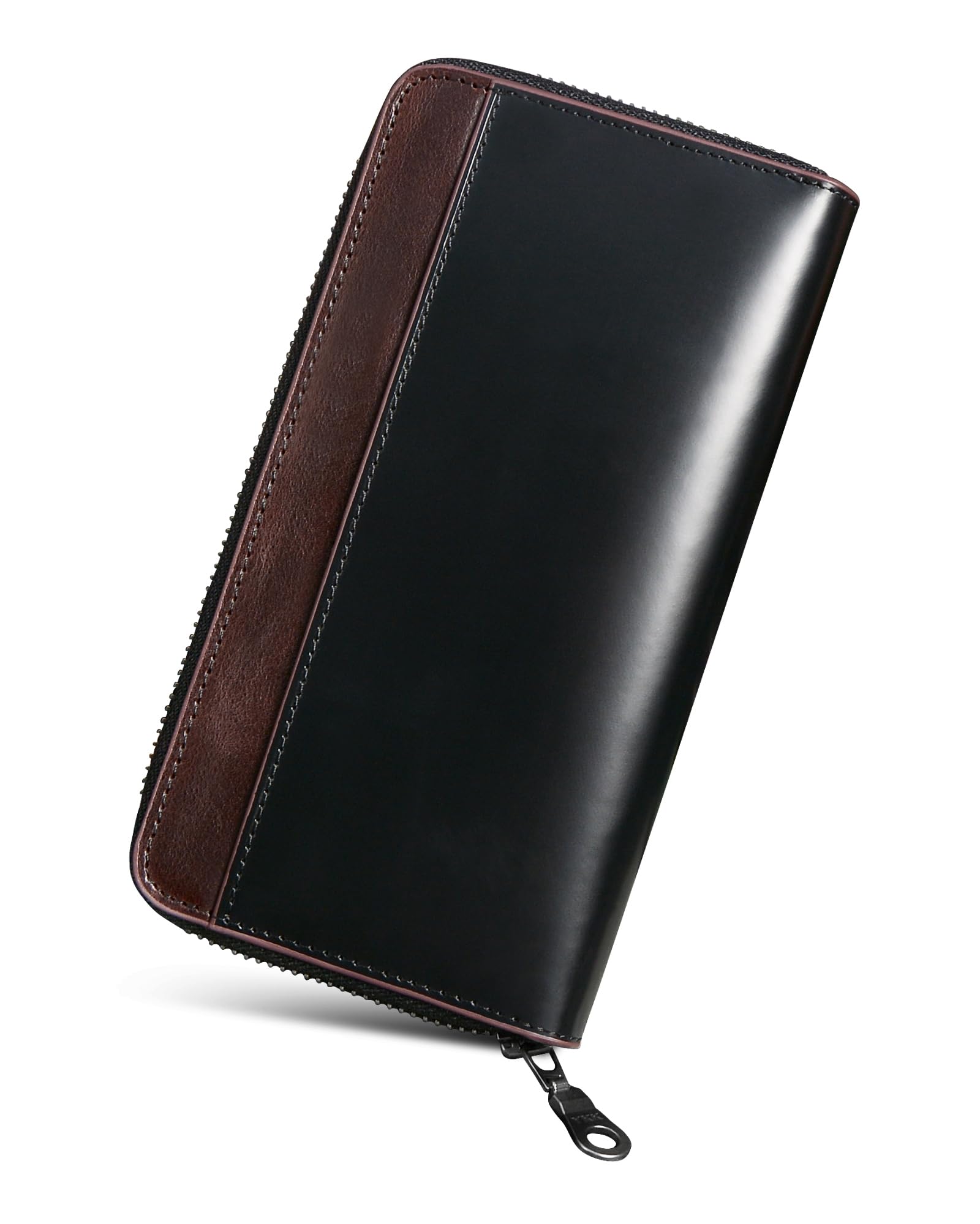 Wallet Men's Tochigi Leather Long Wallet Genuine Leather Large Capacity Vertical Card Storage Made by Top-Class Wallet Artisans Fits Many Cards Wallet Gift Box : Clothing, Shoes & Jewelry