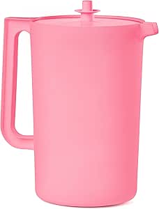 Tupperware Brand - Heritage 1 Gallon Pitcher in Soft Candy with Lid - Dishwasher Safe &amp; BPA Free