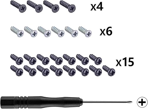 Miniatura 5 de eXtremeRate Reparación cian ABXY D-pad ZR ZL L R Teclas para Nintendo Switch Pro Controller, kit completo de botones de repuesto DIY con