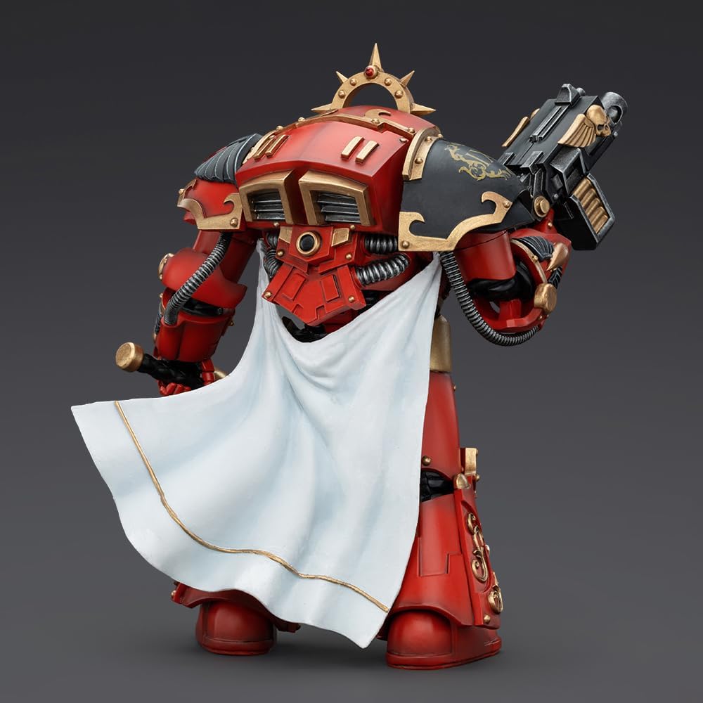 JOYTOY Warhammer The Horus Heresy 1/18 Action Figure Blood Angels Legion Praetor in Tartaros Terminator Armour Collection Model