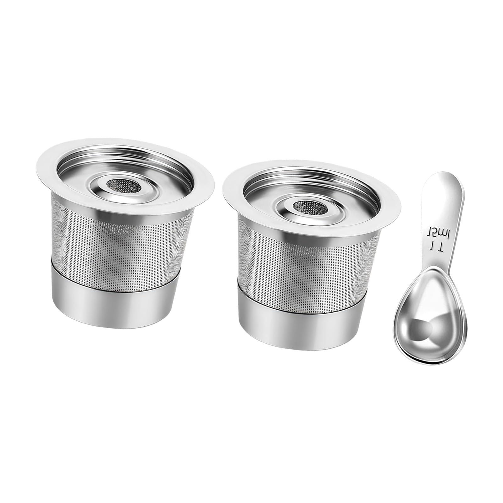 Geavonyg Stainless Steel Coffee Capsuled Cup K Cups Pods Refillable Coffees Pods Hardware