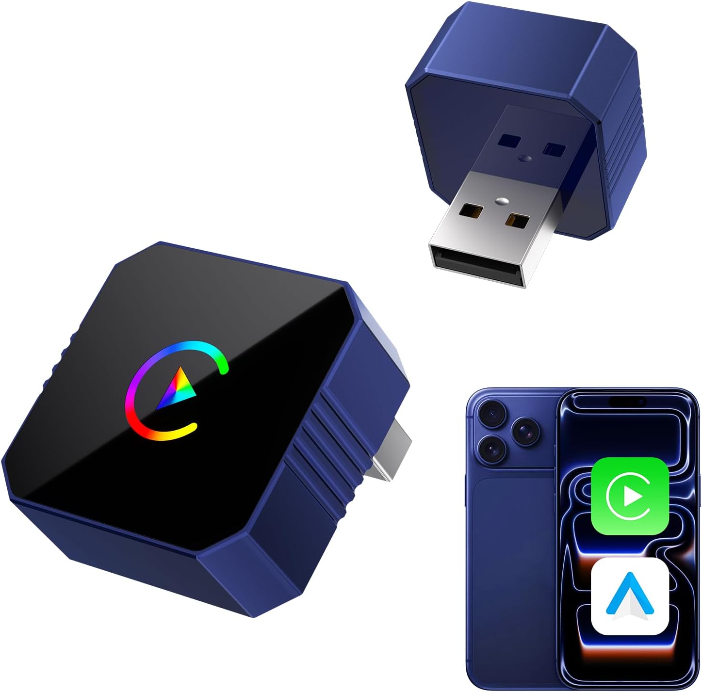 Aimoon Mini Wireless CarPlay Adapter...