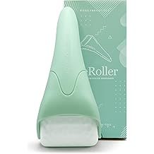 ROSELYNBOUTIQUE Ice Roller for Face Wrinkles Fine Lines Puffiness Stick Massager Facial Skin Care Tools Regalos de Autocuidado para Hombres Mujeres (Verde)