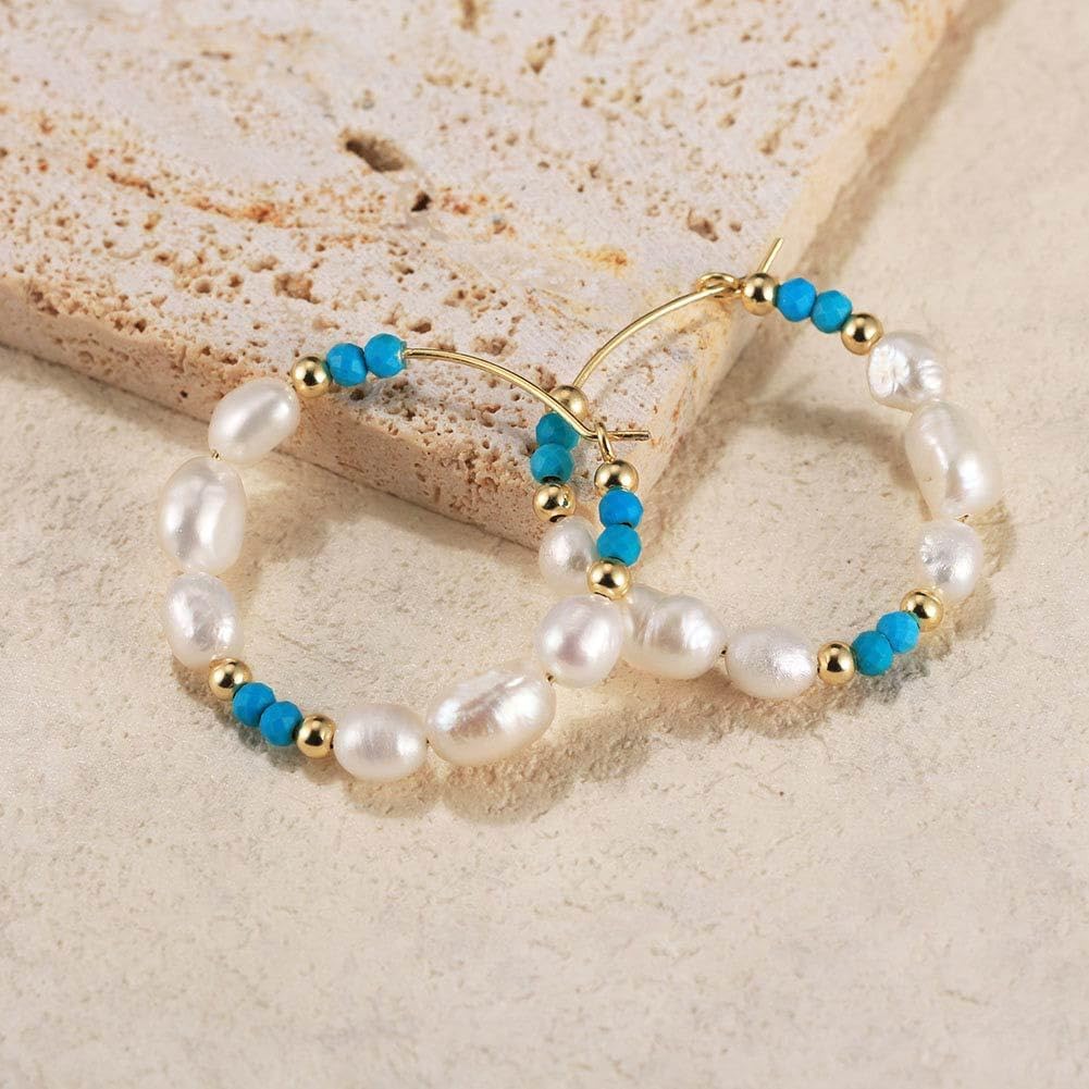 Pearl earrings-Gifts for Women Wife-Gift for Wife Wedding Birthday Anniversary Jewelry-Mom Girlfriend Her Mothers Day Gifts for Mom Women Valentines Day Christmas Day Gifts NO006