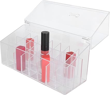 Rodipu para lápiz Labial, Organizador de para lápiz Labial Seguro y Duradero, Carcasa Transparente para Pinceles de Maquillaje para lápices labiales, Brillo de Labios : Amazon.es: y cocina