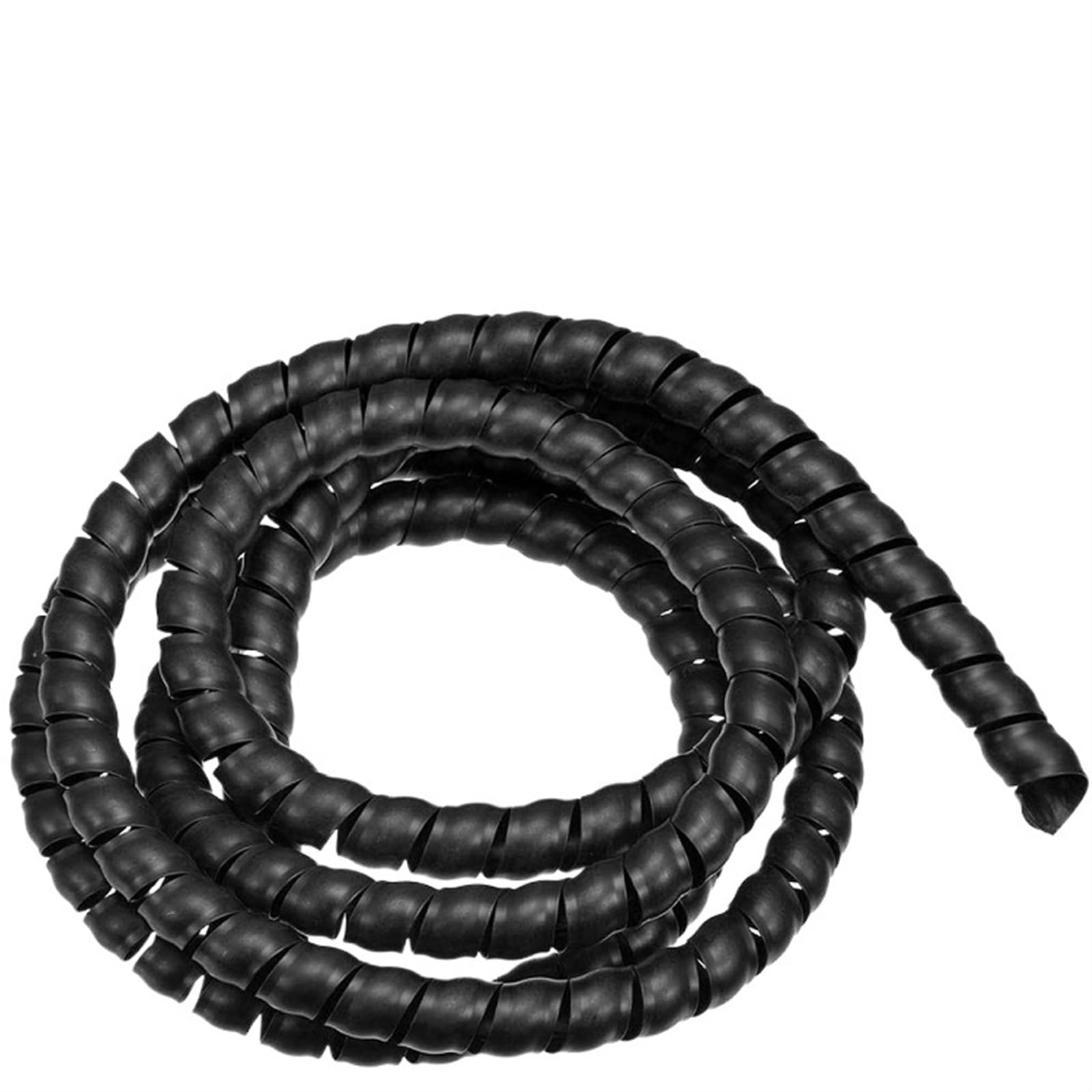 I cavi sono completamente avvolti, Guaina for la gestione dei cavi a spirale 1 metro 14 mm ID multicolore(Schwarz)