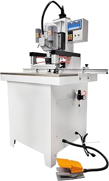 Pneumatic Hinge Boring Drilling Machine 48-6,3-16mm,Woodworking Wood Electric Pneumatic Hole Puncher Woodworking Vertical Horizontal Drill Press Machine 110V