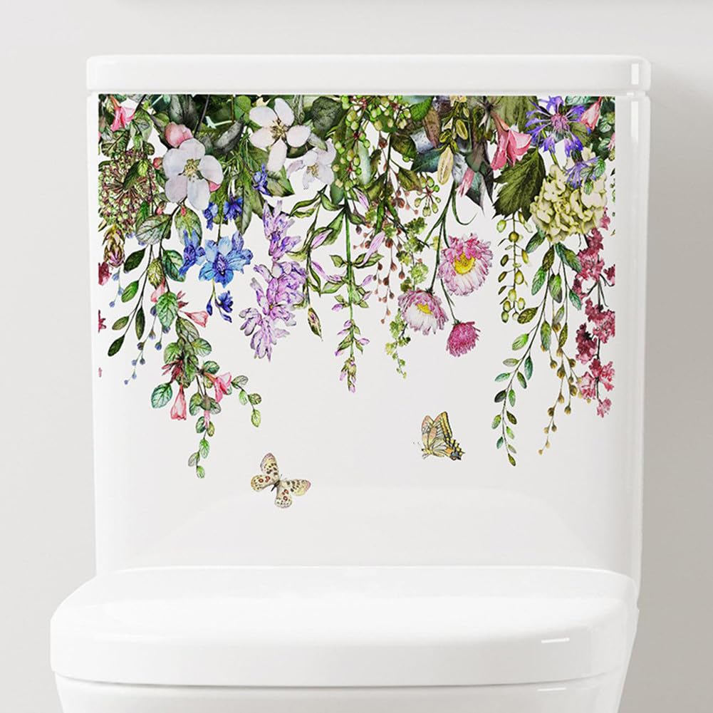 Glorlliant Autocollants Muraux pour Abattant de Toilettes, Feuilles de Plantes Vertes Autocollant Mural Stickers abattant WC pour Salle de Bain, Toilettes, Embellissent la Décoration de Maison Glorlliant Autocollants Muraux pour Abattant de Toilettes, Feuilles de Plantes Vertes Autocollant Mural Stickers abattant WC pour Salle de Bain, Toilettes, Embellissent la Décoration de Maison