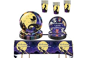 Nightmare Before Christmas Plates and Napkins