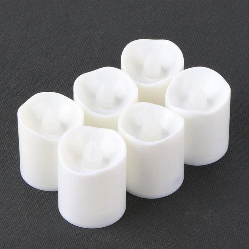 12 Candele LED Scintillanti Senza Fiamma, Lumini Da Tè, Illuminazione