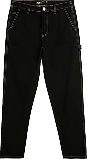 KOTON mens Buttoned Seam Detail Pocket Relax Fit Trousers