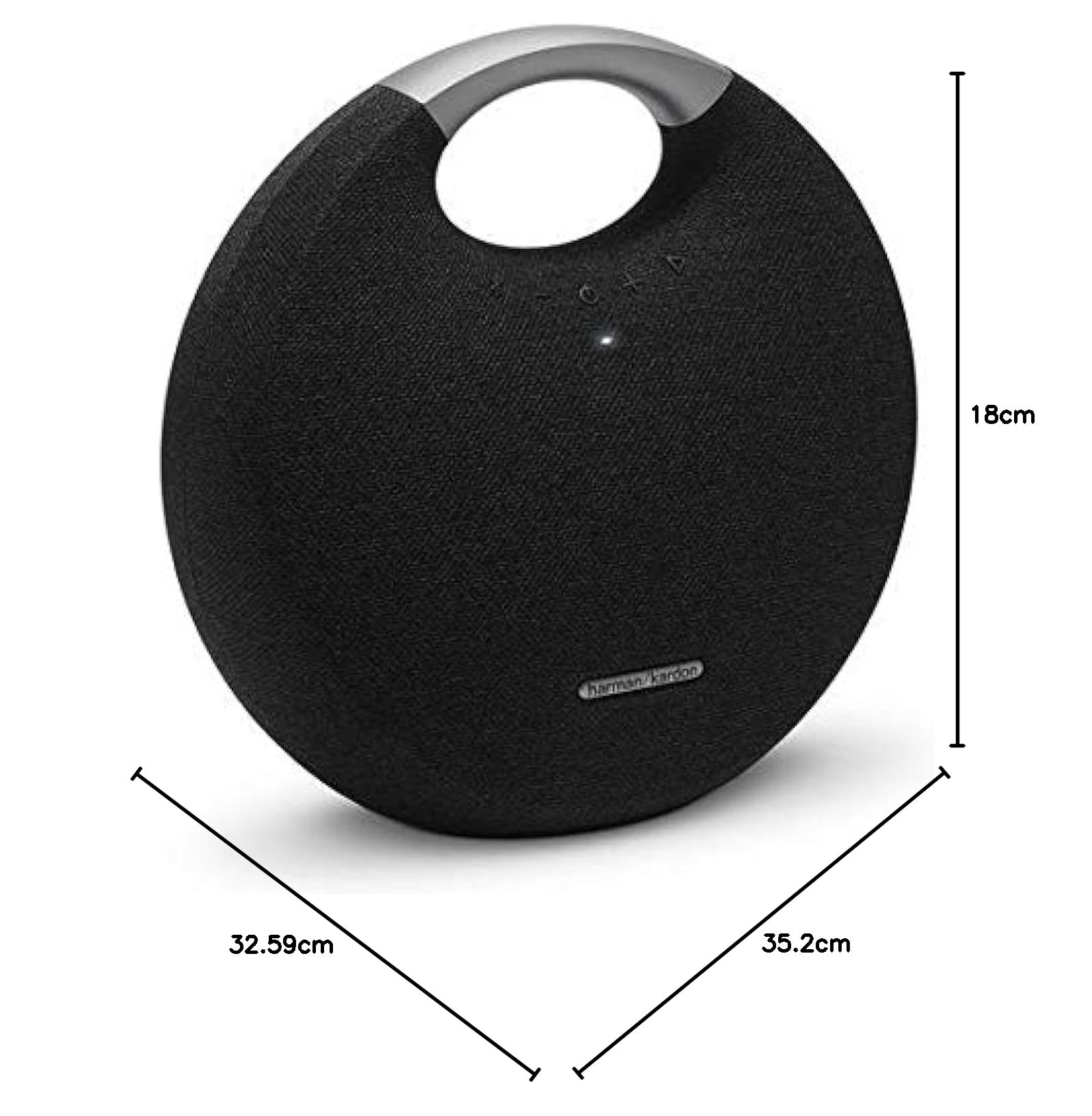 Harman Kardon Onyx Studio 5 Portable Bluetooth Speaker, Black