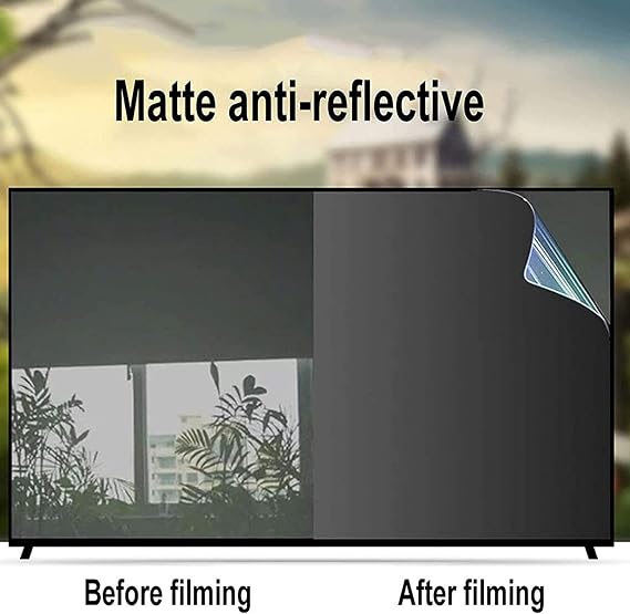 Anti-Glare Screen Protector for 50/55/65/70/75 inch TVs - Anti-Scratch Protector Film for Matte Anti-Blue Light, LCD, LED, 4K OLED, QLED HDTV, 75 1682*966
