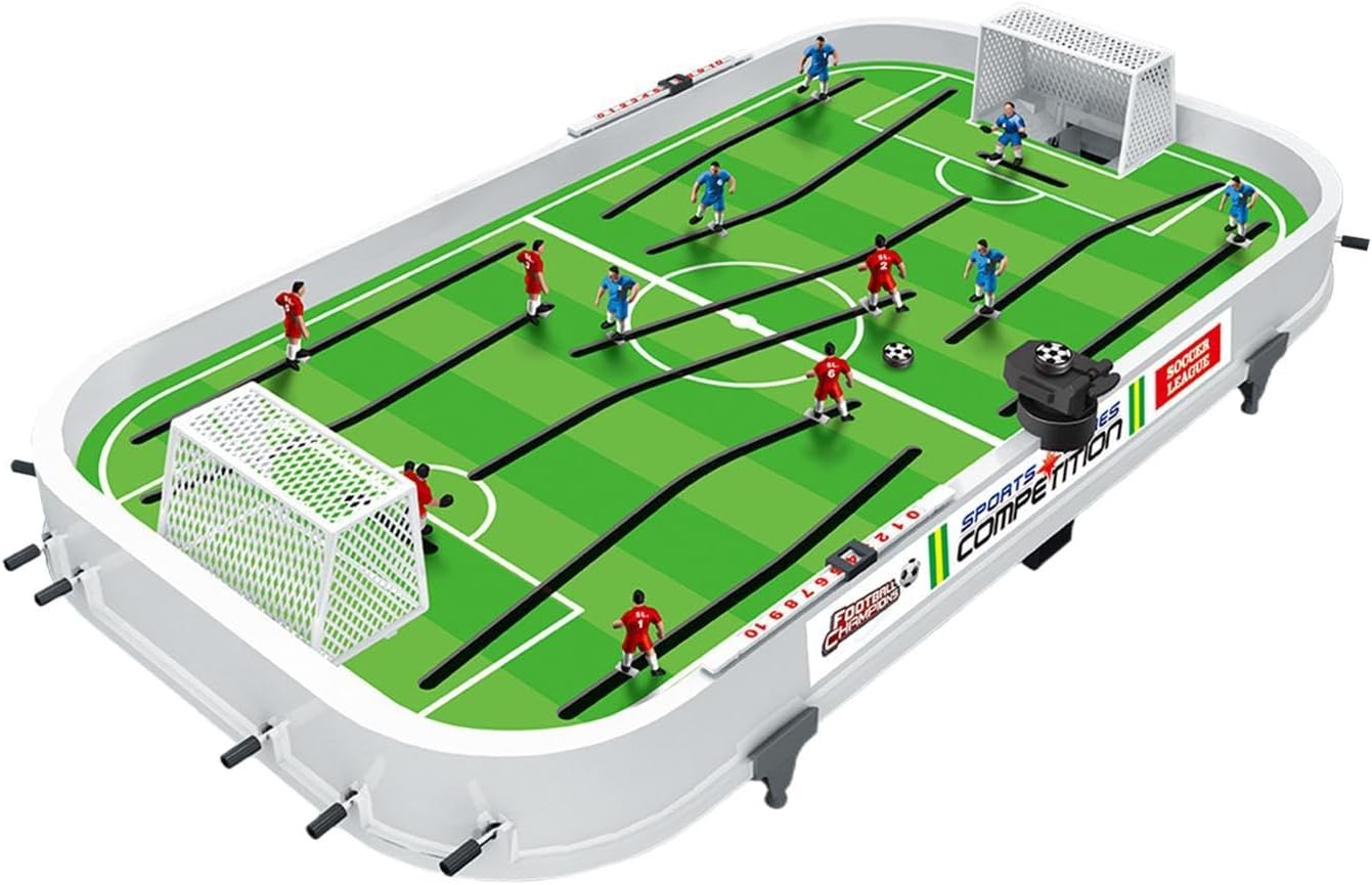 Soccer Games Kids, Interactive Multi-Player, Football Board Game, Fun Engaging Design for Children Adults Family Travel Indoor Home Party Playroom Group Activity Entertainment Toy