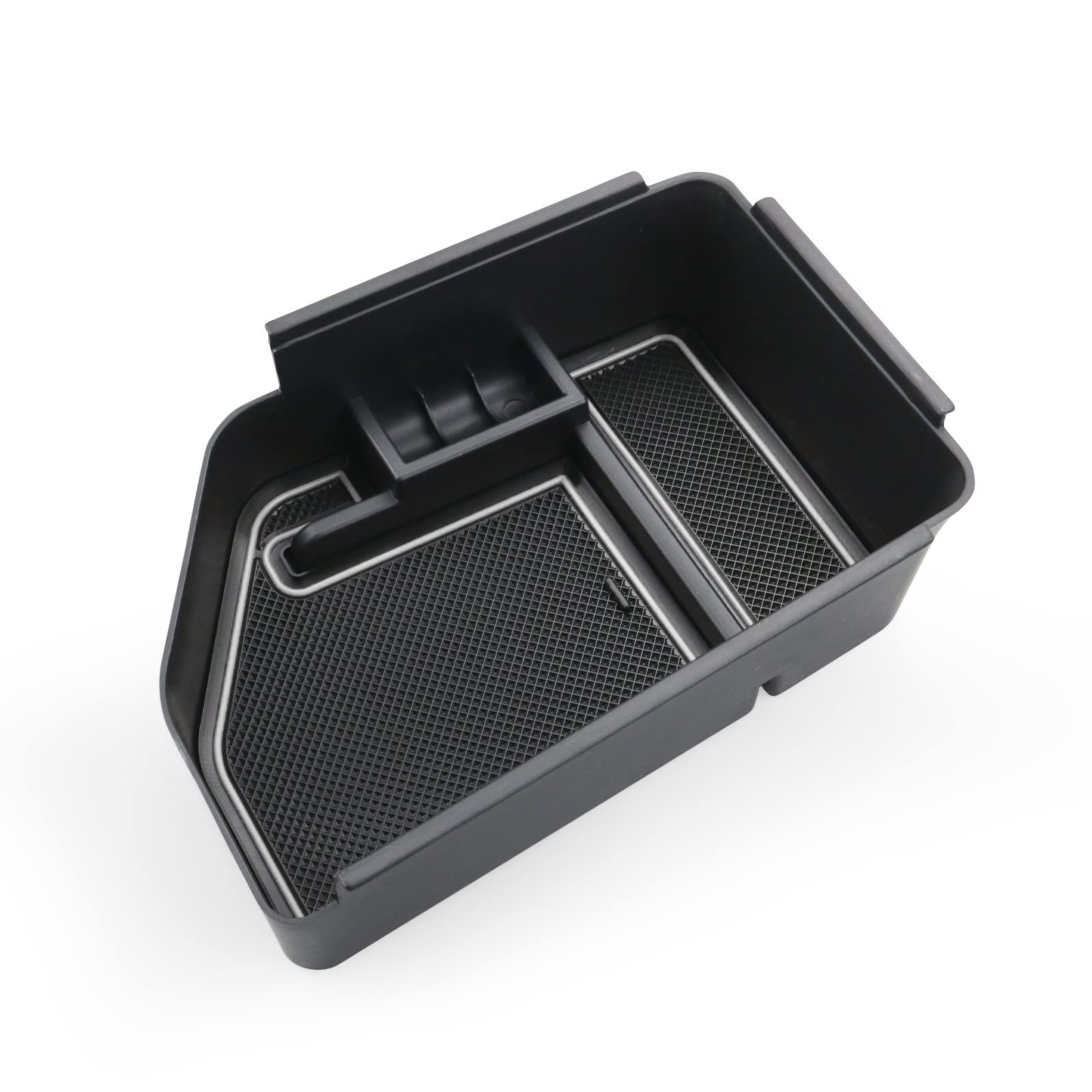 Baiqimv For Kia EV6 2022 Car Central Storage Box Non-slip Rubber Armrest Storage Box Car Interior Tidying Accessories(4)