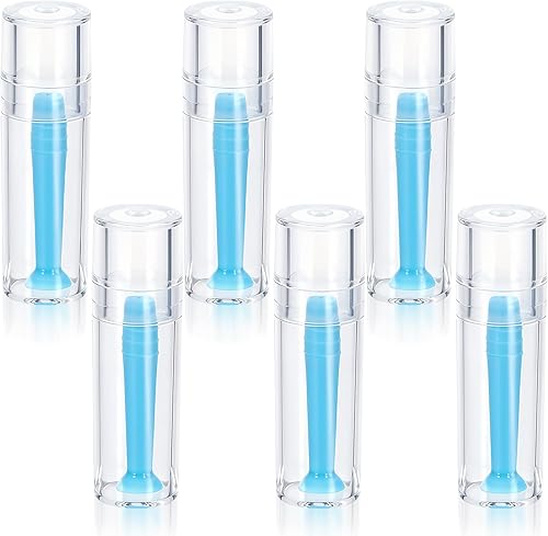 JIEYAO 6 piezas de herramienta de eliminación de lentes de contacto, émbolo duro de silicona para ojos con ventosa escleral, herramienta de