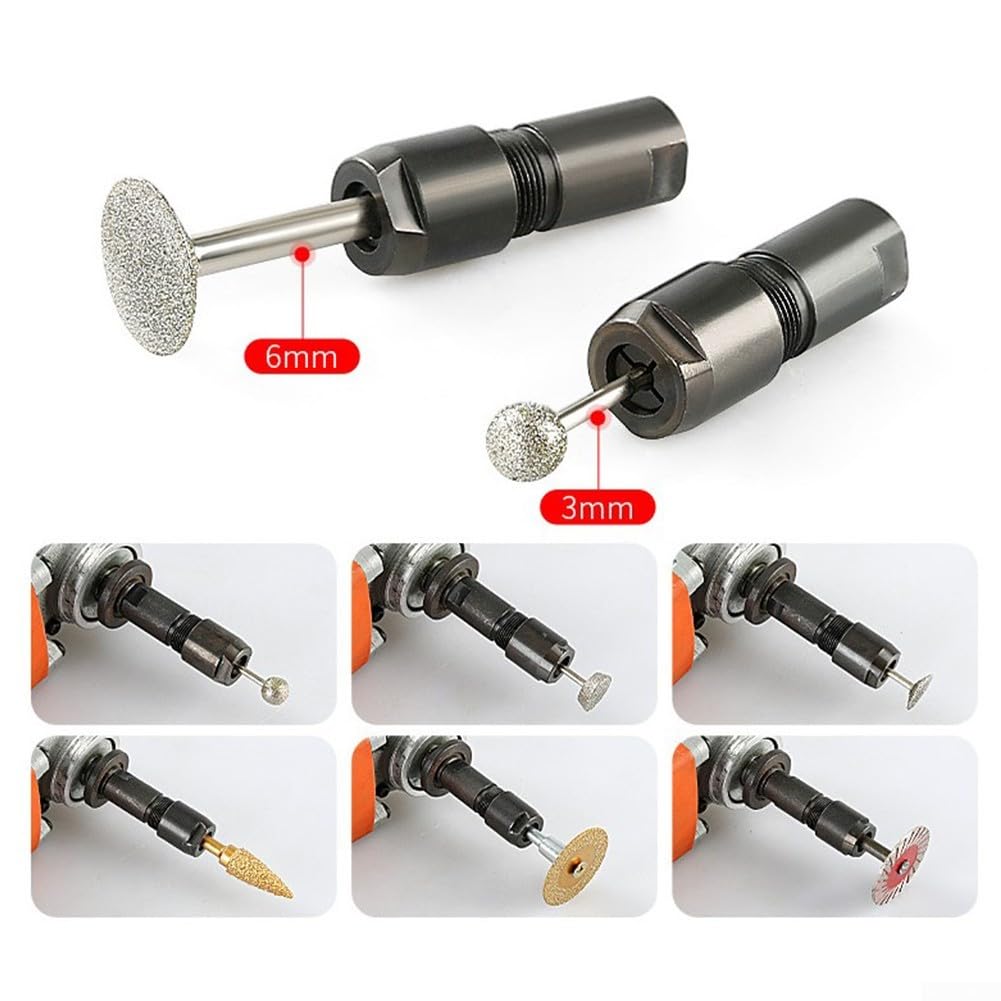 Accessori per smerigliatrice angolare, 2 Adattatore modificato per smerigliatrice angolare, strumento di conversione per smerigliatrice Compatibilità M10