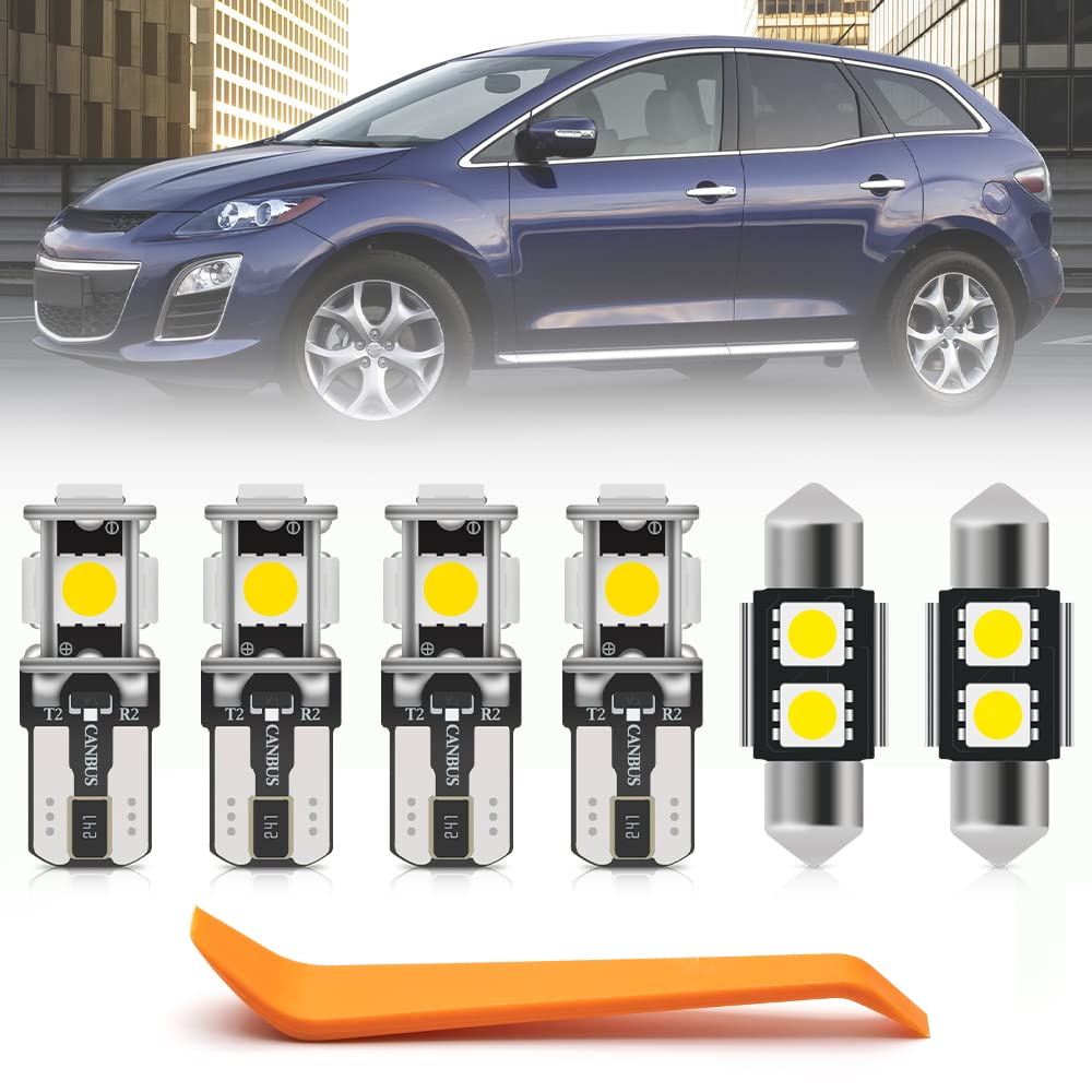Amazon.com: nsautolighting 6pcs CX-7 Super Bright Interior LED