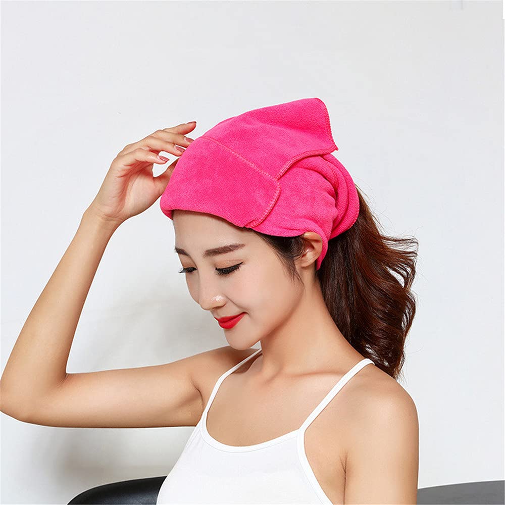 2 Pack Quick Dry Hair Turban Women Towels Bathroom Microfiber  Towel  Rapid drying Hair  Towel  Bath Towels For Adults
