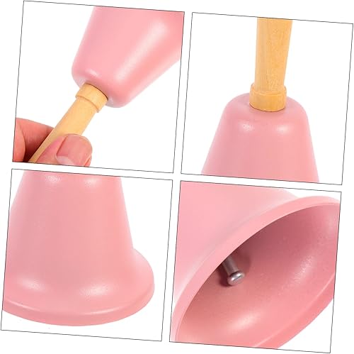 Miniatura 9 de Campana de mano de Navidad, 2 unidades, campanas de Navidad, campanas de llamada de restaurante musical, campana de mano, decoración blanca, vajilla