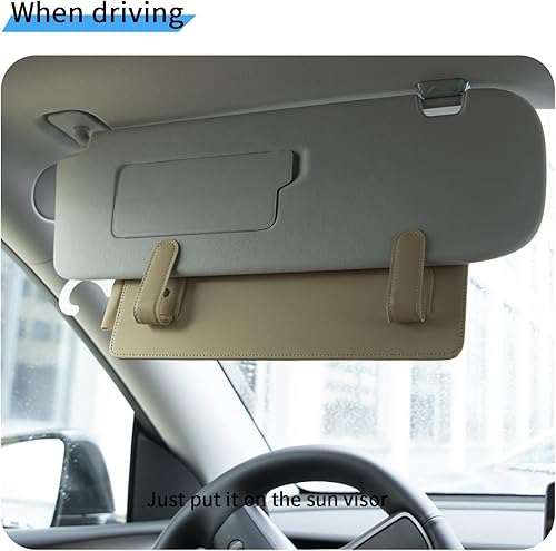 Miniatura 4 de Yuoyar Soporte portátil para discapacitados para automóvil, ultra transparente, protector de placa para discapacitados, funda protectora para colgar