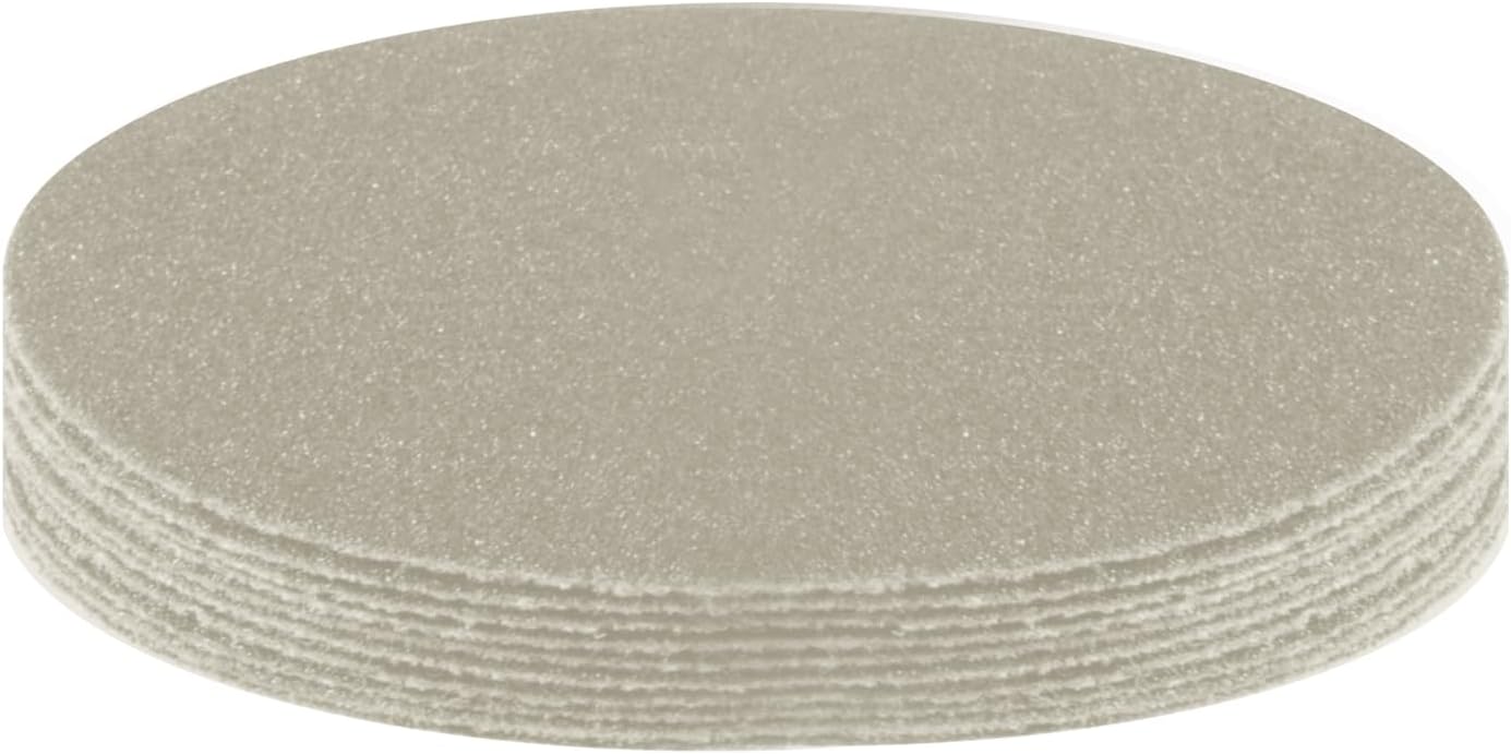 10 Pcs 3 Inch 3000 Grits No Hole Hook and Loop Sanding Discs, Silicon Carbide Wet Dry Flocking Sandpaper for Random Orbital Sander, Wood, Car, Metal, Plastic, Paint Polishing