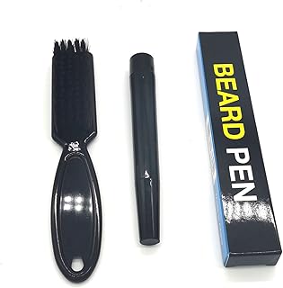 Color Pen Pen And Modifying Pen Moustache Moustache Tracing Moustache Beauty Tools (Brown, One Size)