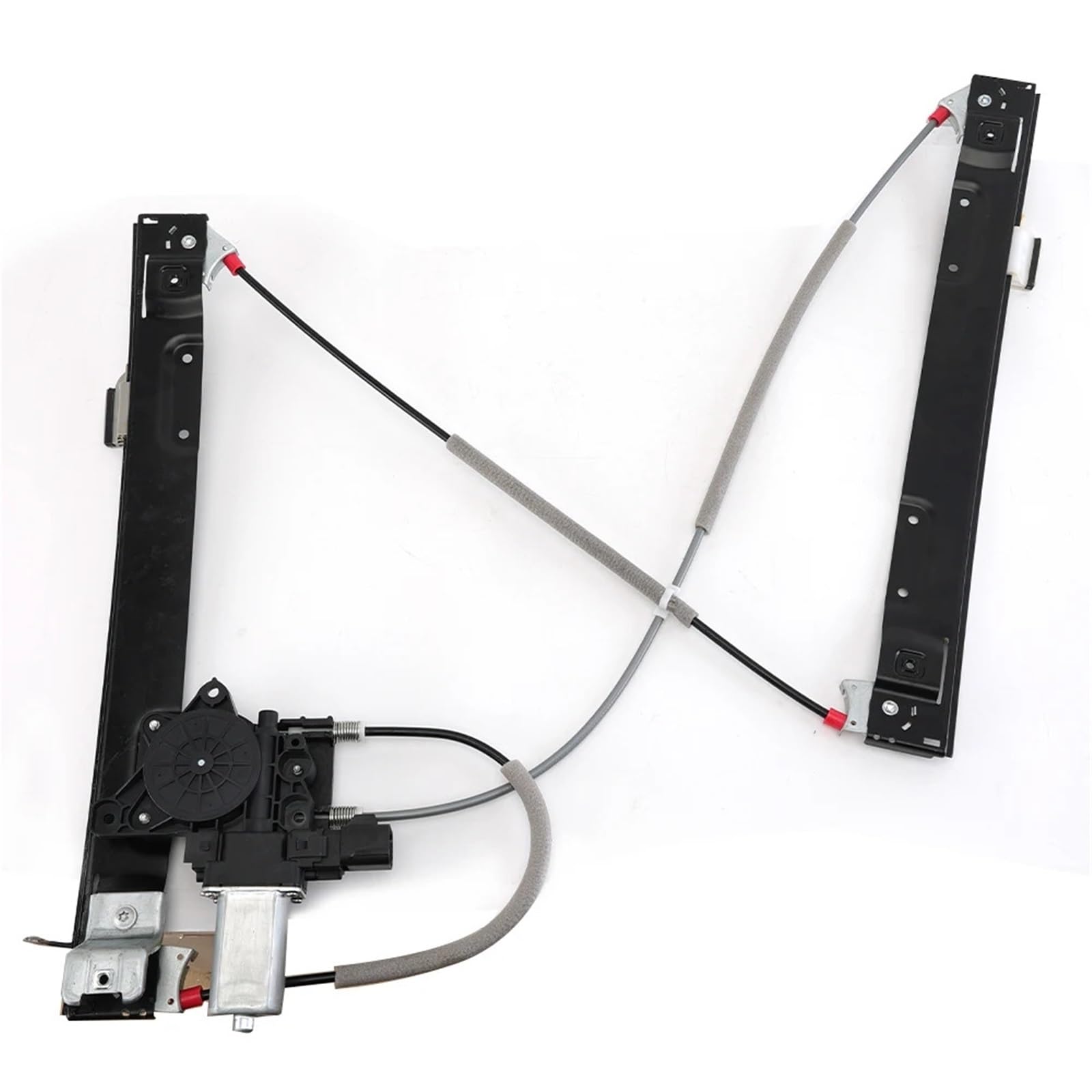 HDREFIRTD Window Regulator Motor Front Fit for Jaguar XF Left Right Side with Motor Winding Handles C2Z31201 8X23F23201AD Elevalunas(Front Left)