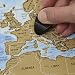 Perfect Travel Map - Mapamundi para rascar viajeros, trotamundos, turistas y Estudiantes...