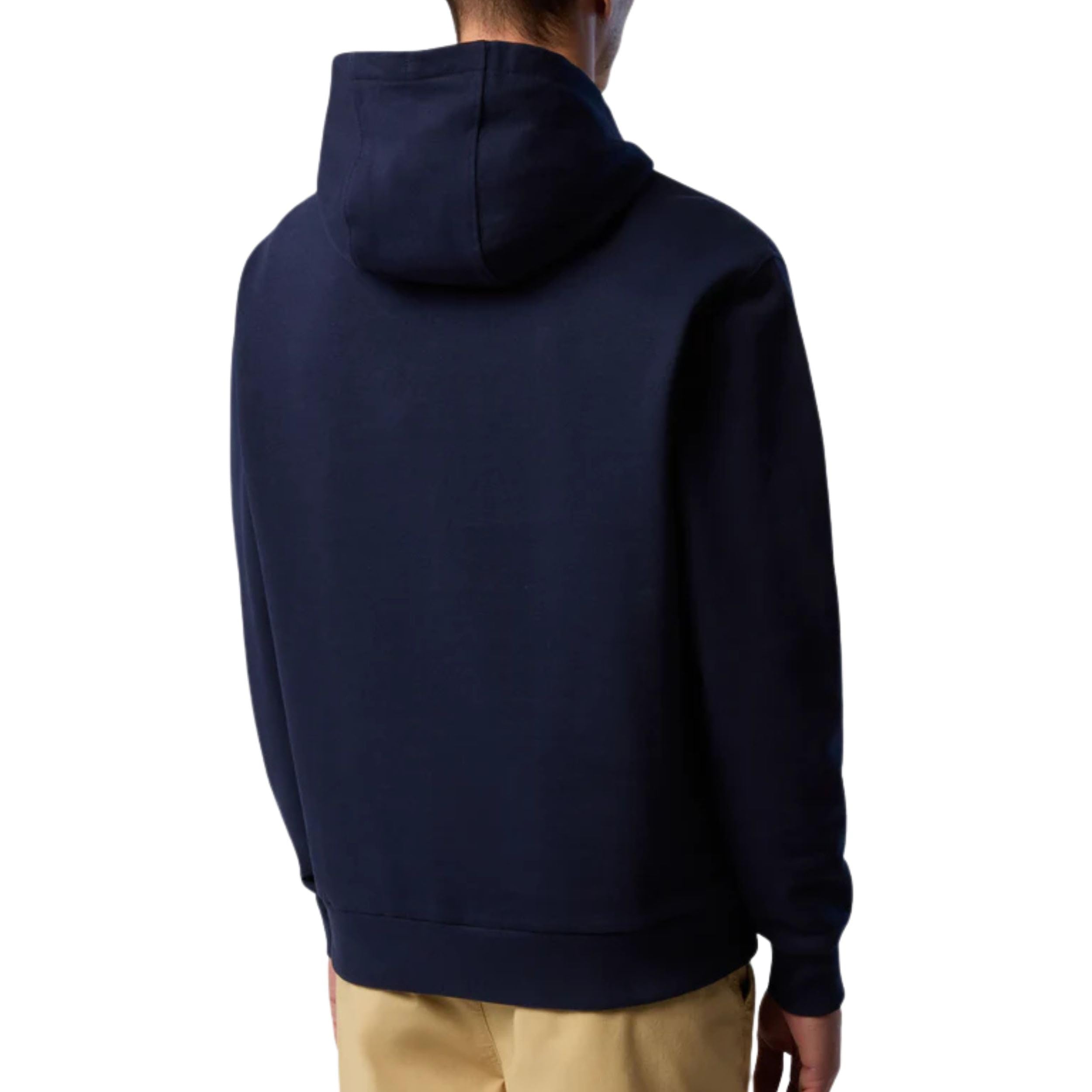NORTH SAILS Bluza z kapturem Maxi z nadrukiem, granatowa