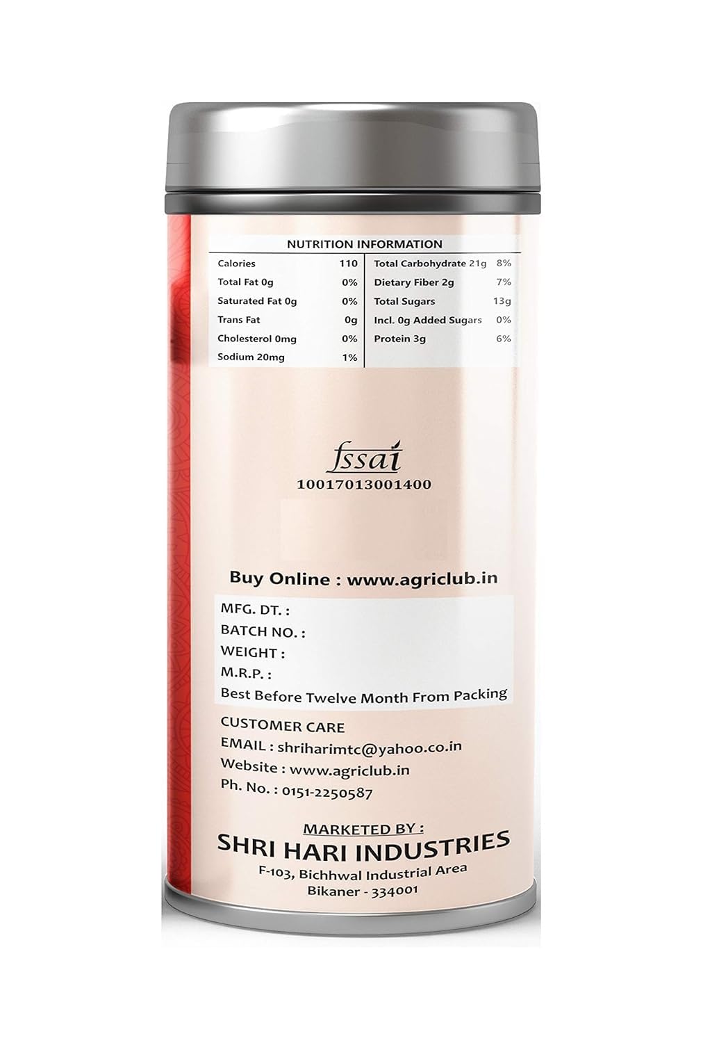 Tomato Soup Powder 250gm | Made With Fresh Tomatos | Hot and Spices Premix Soup | Agri Club 1