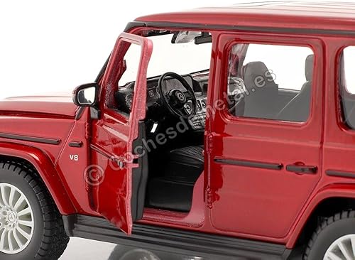 Miniatura 6 de Maisto 2019 Mercedez Benz Clase G AMG SUV Classic Super Car - Escala 1:24 - Increíblemente detallada réplica de modelo coleccionable de vehículo