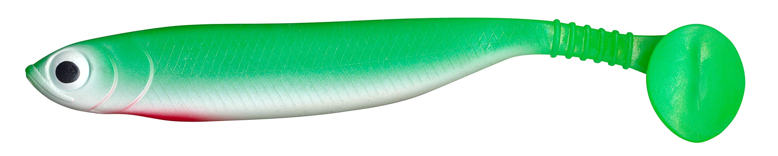 FTM Seika Pro Speed Shad - Esche In Gomma Per Pesca A Spinning, 13cm, Natural Roach - Fatto In Italia