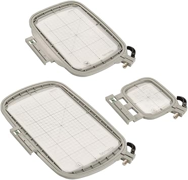 Bernette B70 6 x 10 Embroidery Machine Bundle with 3 Sized Hoops, Accessories & Designs