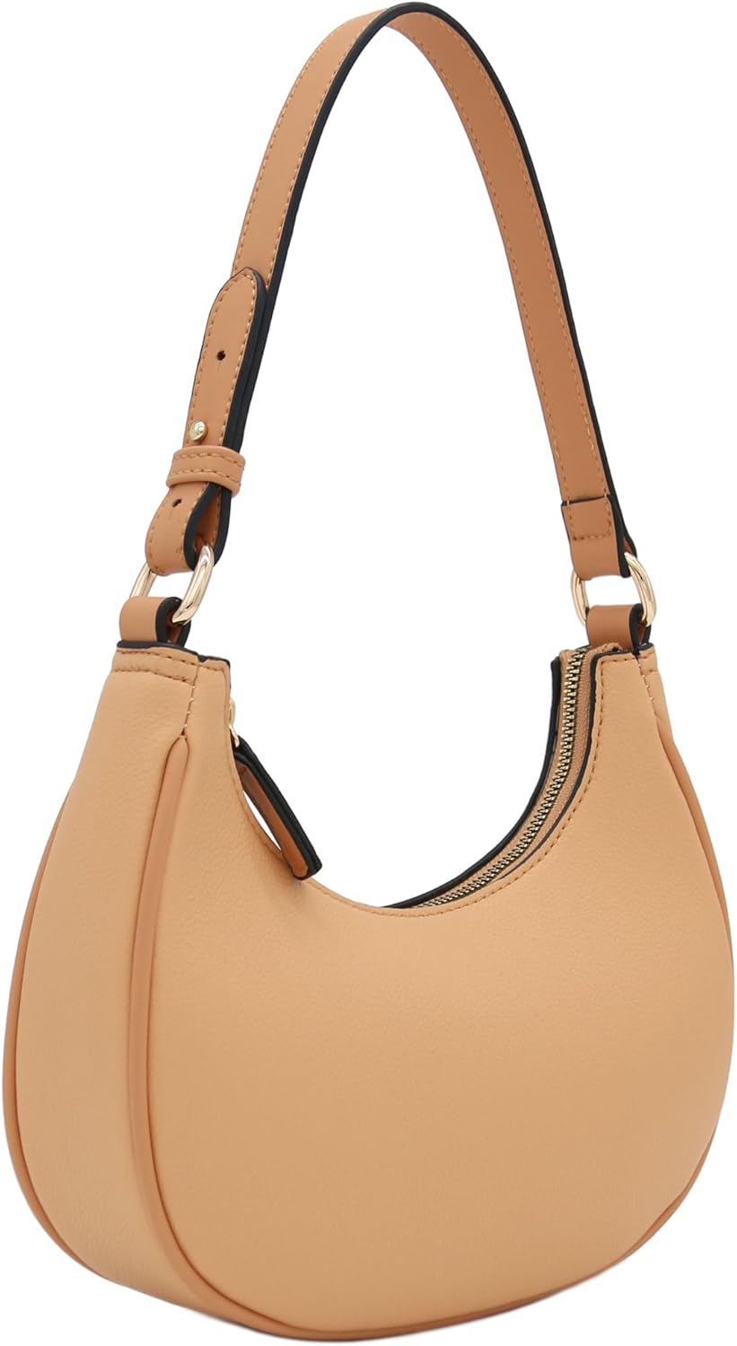 FashionPuzzle Small Crescent Shoulder Bag Underarm Purse - Image 4